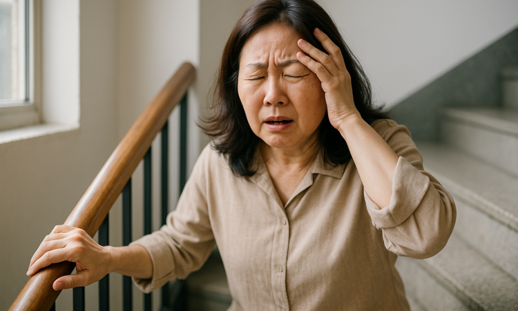 Bị chóng mặt do rối loạn tiền đình